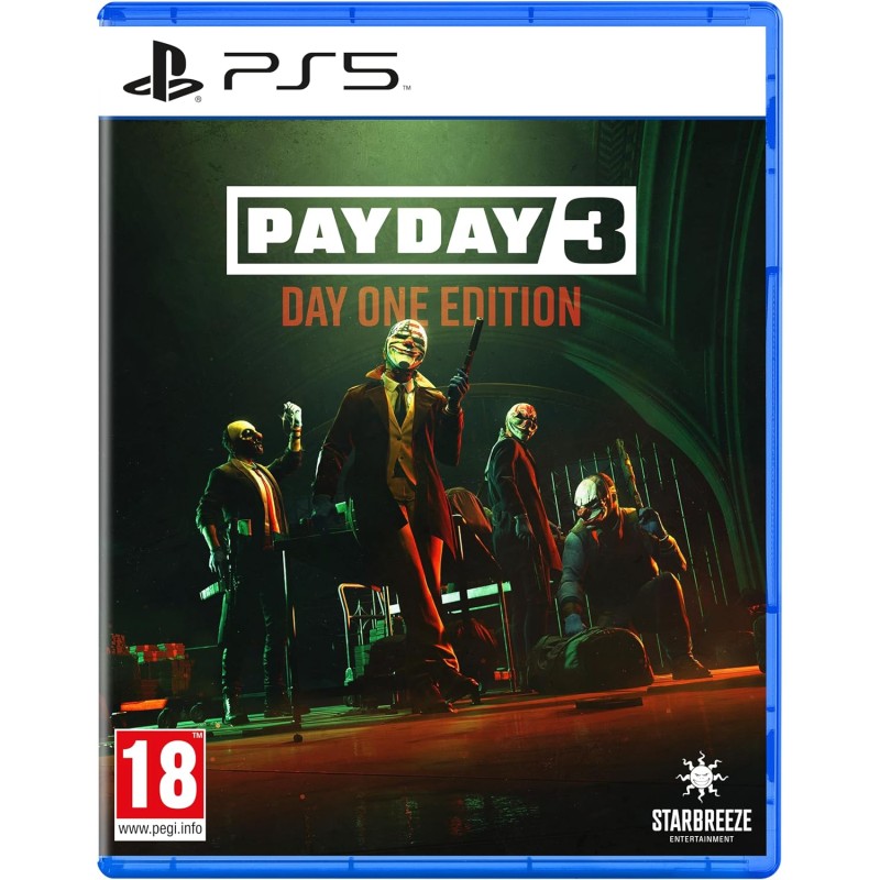 PAYDAY 3 DAY ONE PS5 Jeux PS5 Bruno Vidéo