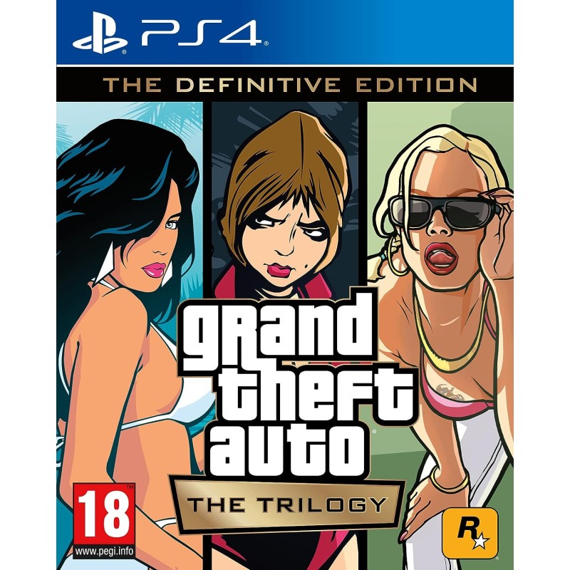 GTA THE TRILOGY THE DEFINITIVE EDITION PS4 Jeux PS4 Bruno Vidéo