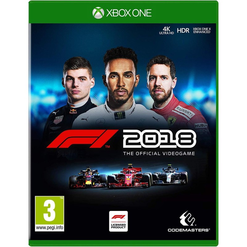 F1 2018 XBOX ONE Jeux Xbox One Bruno Vidéo