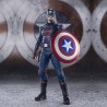 MARVEL - FIGURINE CAPTAIN AMERICA JOHN WALKER - FALCON ET LE SOLDAT DE L HIVER - S.H.FIGUARTS 15CM Figurines Bruno Vidéo