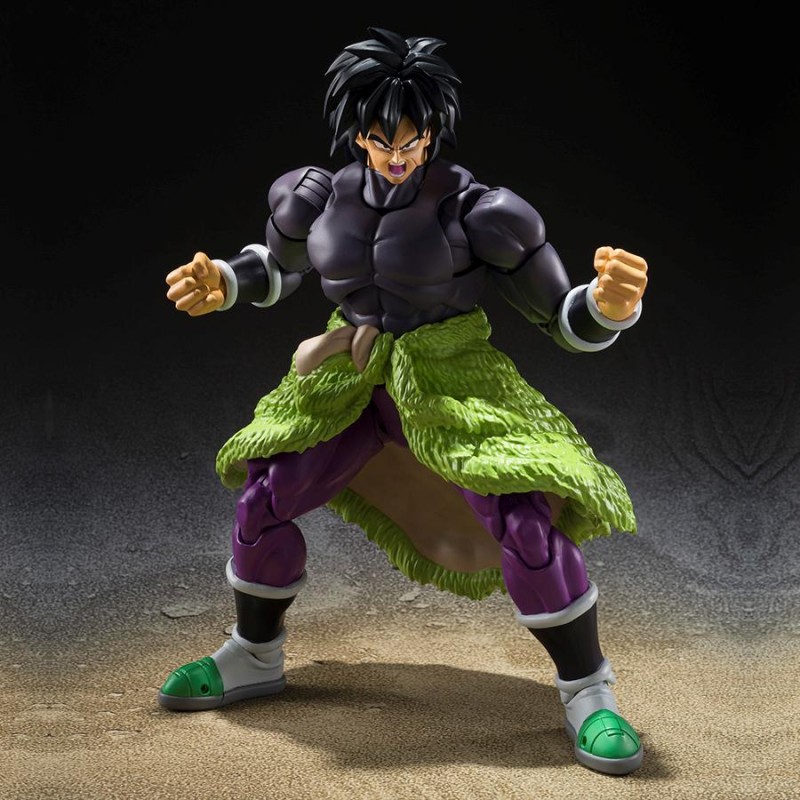 DRAGON BALL SUPER - FIGURINE BROLY SUPER HERO S. H. FIGUARTS Figurines Bruno Vidéo