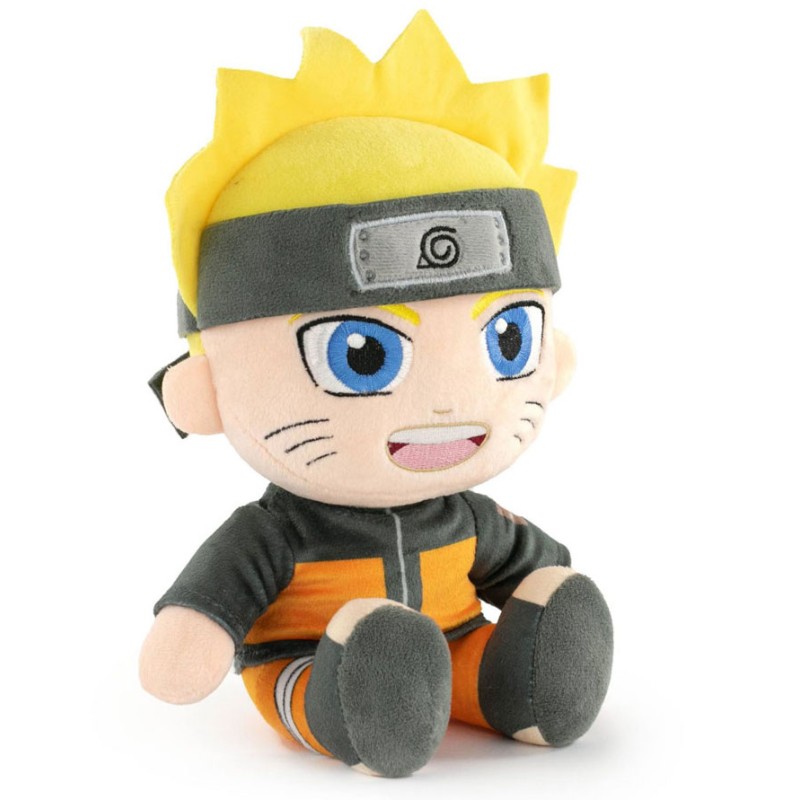 NARUTO - PELUCHE NARUTO SITTING - 25CM Produits dérivés Bruno Vidéo