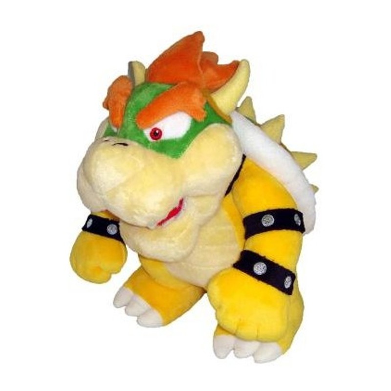 SUPER MARIO - BOWSER - PELUCHE 26CM Produits dérivés Bruno Vidéo