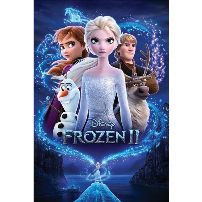 DISNEY - FROZEN 2 - POSTER 61X91 - MAGIC Produits dérivés Bruno Vidéo