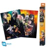 NARUTO SHIPPUDEN SET 2 CHIBI POSTERS NINJAS 52X38 Produits dérivés Bruno Vidéo