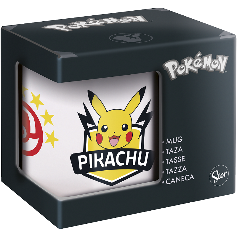 POKEMON - PIKACHU & POKEBALL - MUG CERAMIQUE 325ML Produits dérivés Bruno Vidéo