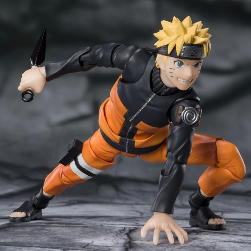 NARUTO - NARUTO UZUMAKI JINCHUURIKI - STATUETTE S. H. FIGUARTS 14CM Figurines Bruno Vidéo