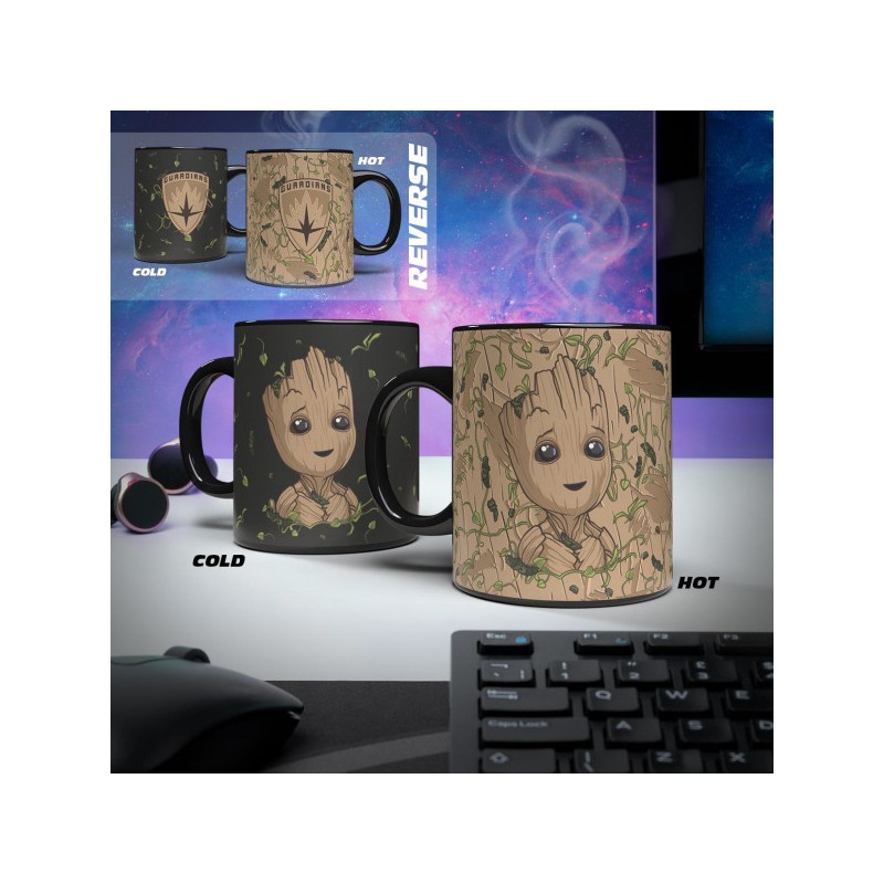 MUG GROOT - HEAT CHANGE Produits dérivés Bruno Vidéo