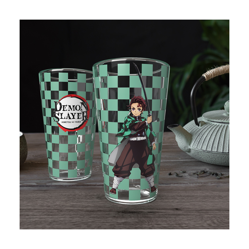 DEMON SLAYER - TANJIRO - VERRE 400ML Produits dérivés Bruno Vidéo