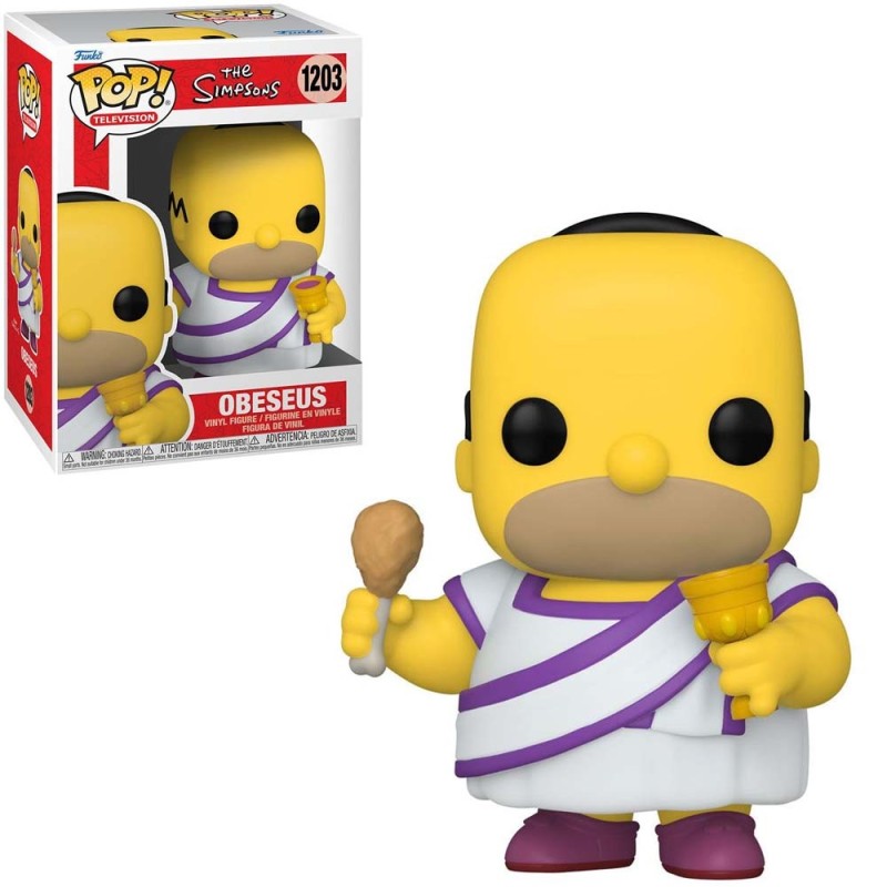 POP THE SIMPSONS - OBESEUS HOMER 1203 Produits dérivés Bruno Vidéo