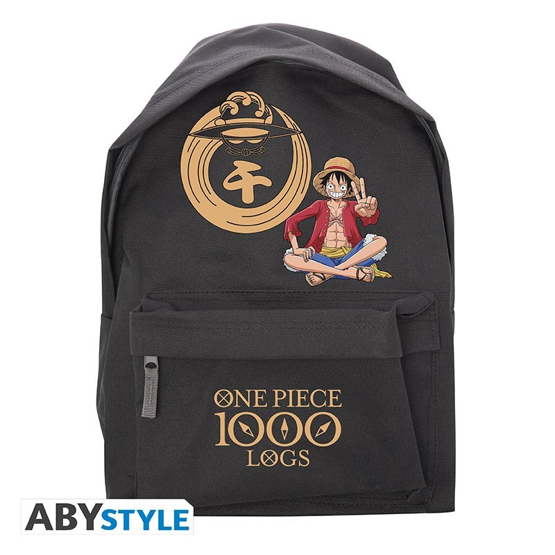 ONE PIECE - SAC A DOS - LUFFY 1000LOGS Produits dérivés Bruno Vidéo