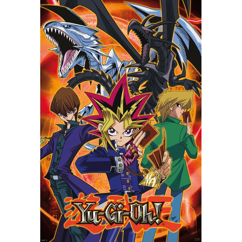 YU GI OH POSTER ROI DES DUELLISTES 91.5X61 Produits dérivés Bruno Vidéo