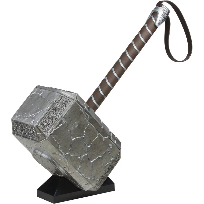 MARVEL - MJOLNIR DE MIGHTY THOR - MARTEAU ELECTRONIQUE PREMIUM Produits dérivés Bruno Vidéo