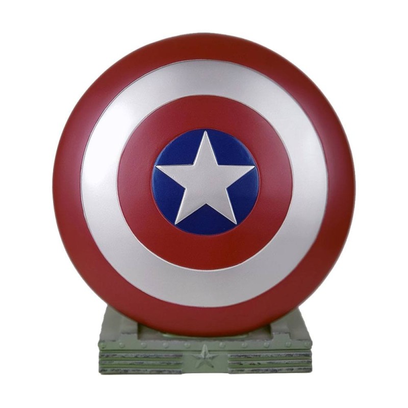 MARVEL BUST BANK / CAPTAIN AMERICA MEGA BANK 25CM Produits dérivés Bruno Vidéo