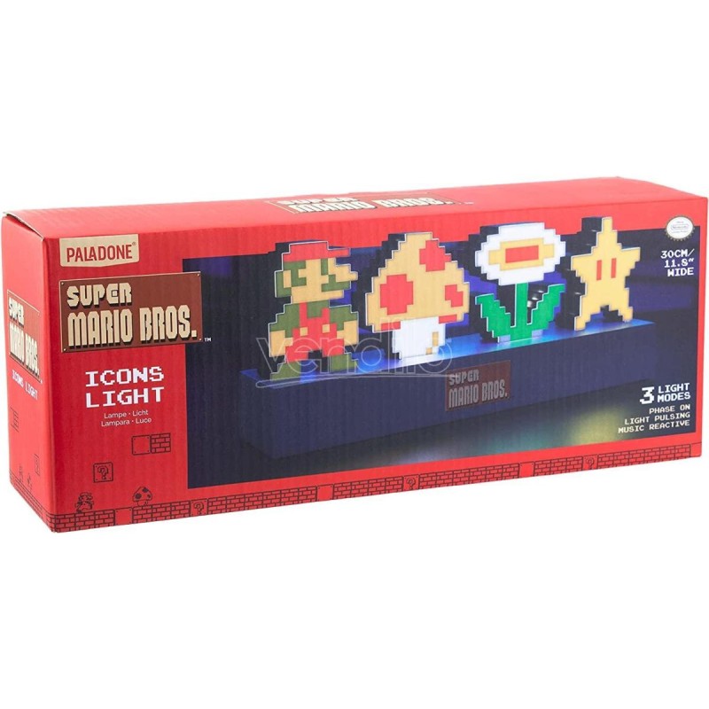 NINTENDO - SUPER MARIO BROS ICONE - LAMPE Produits dérivés Bruno Vidéo