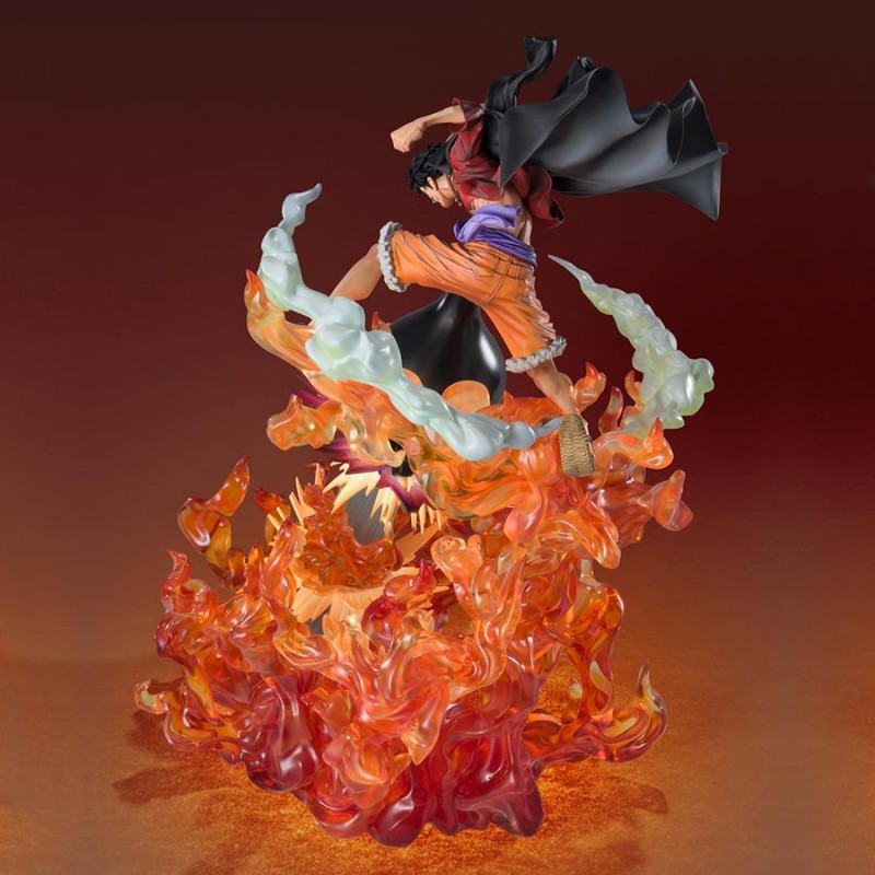 ONE PIECE - LUFFY RED ROC - STATUETTE ZERO EXTRA BATTLE 45CM Figurines Bruno Vidéo