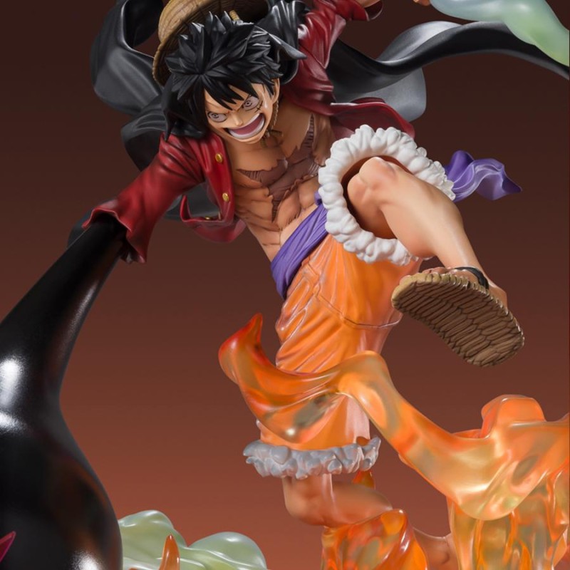 ONE PIECE - LUFFY RED ROC - STATUETTE ZERO EXTRA BATTLE 45CM Figurines Bruno Vidéo