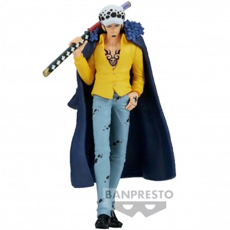 ONE PIECE - TRAFALGAR. LAW - FIGURINE THE SHUKKO 17CM Figurines Bruno Vidéo