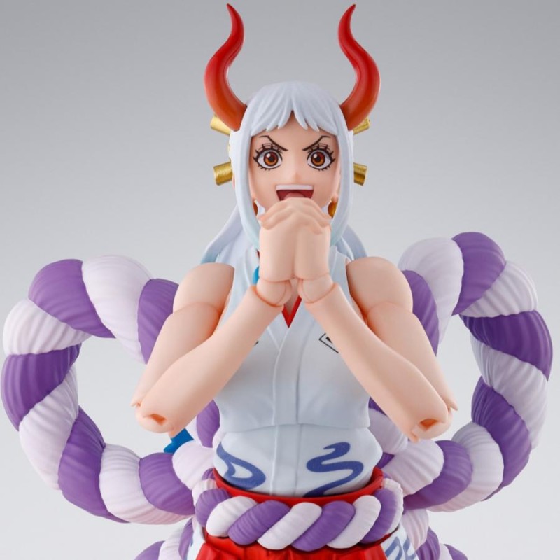 ONE PIECE - YAMATO - FIGURINE S.H. FIGUARTS 18CM Figurines Bruno Vidéo