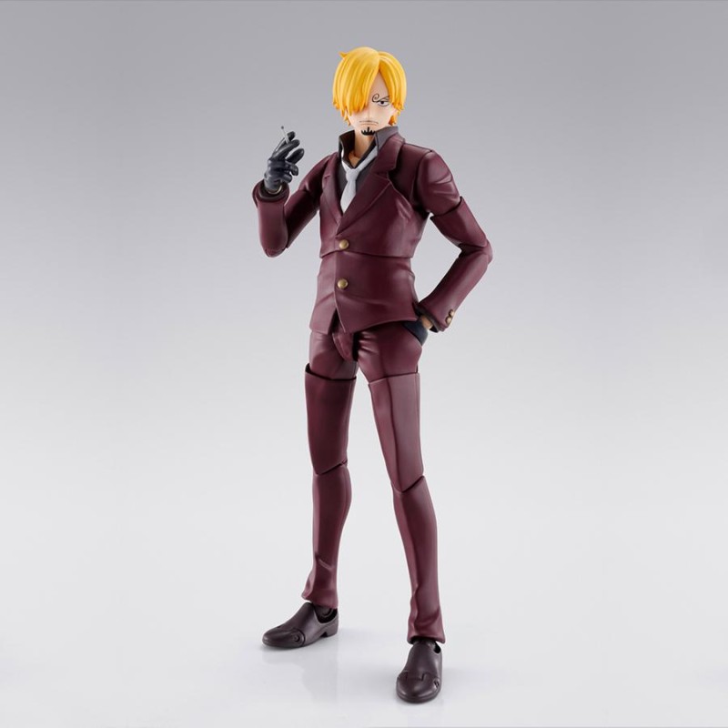 ONE PIECE - SANJI ONIGASHIMA - FIGURINE S. H. FIGUARTS 15CM Figurines Bruno Vidéo