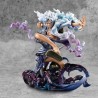 ONE PIECE - MONKEY D. LUFFY GEAR 5 - STATUETTE P. O. P.  23CM Figurines Bruno Vidéo