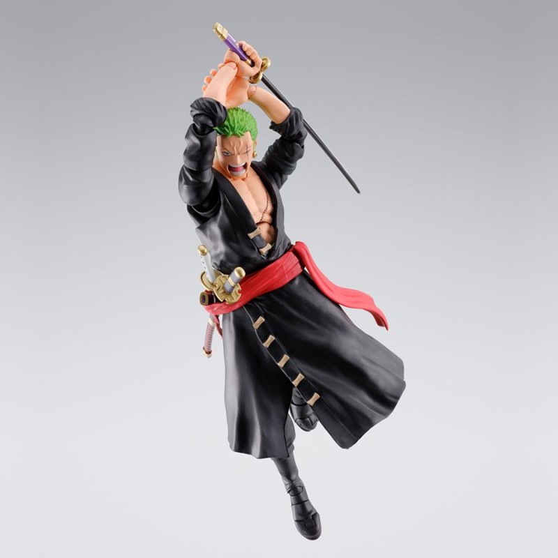 ONE PIECE - ZORO ONIGASHIMA - FIGURINE S. H. FIGUARTS 15CM Figurines Bruno Vidéo