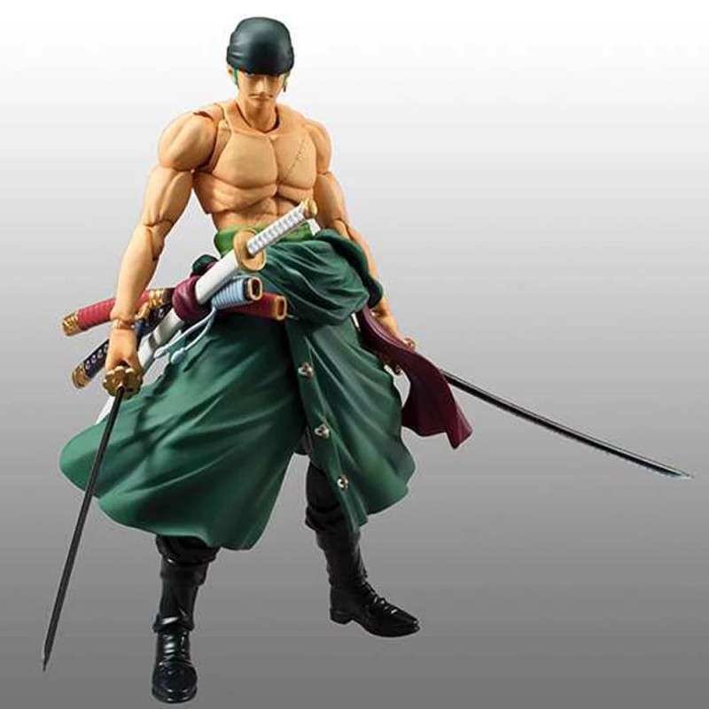 ONE PIECE - RORONOA ZORO - FIGURINE ACTION HEROES 18CM Figurines Bruno Vidéo