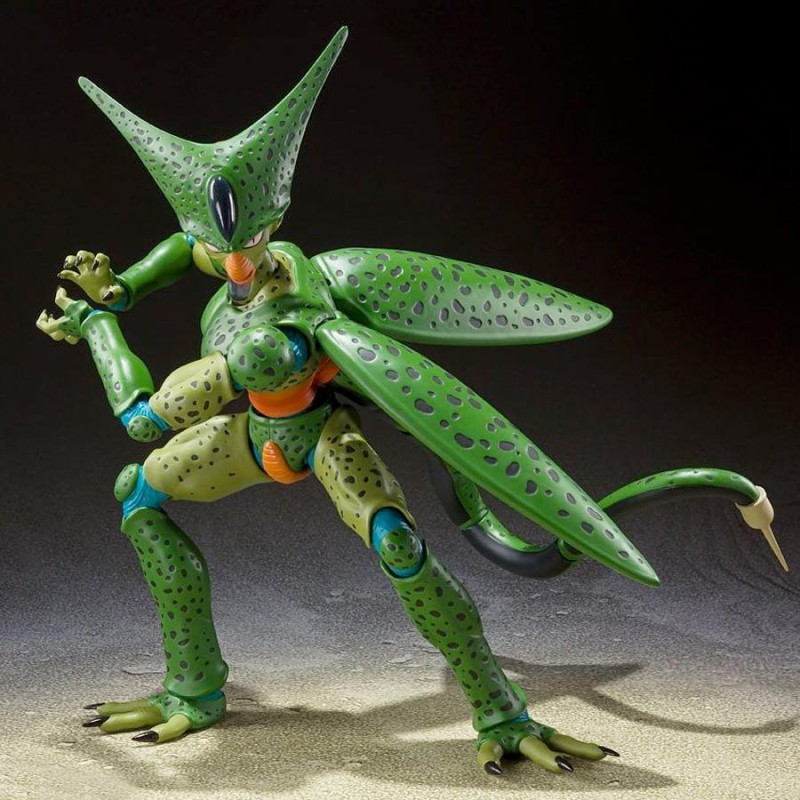 DRAGON BALL Z - CELL PREMIERE FORME - FIGURINE S. H. FIGUARTS 17CM Figurines Bruno Vidéo