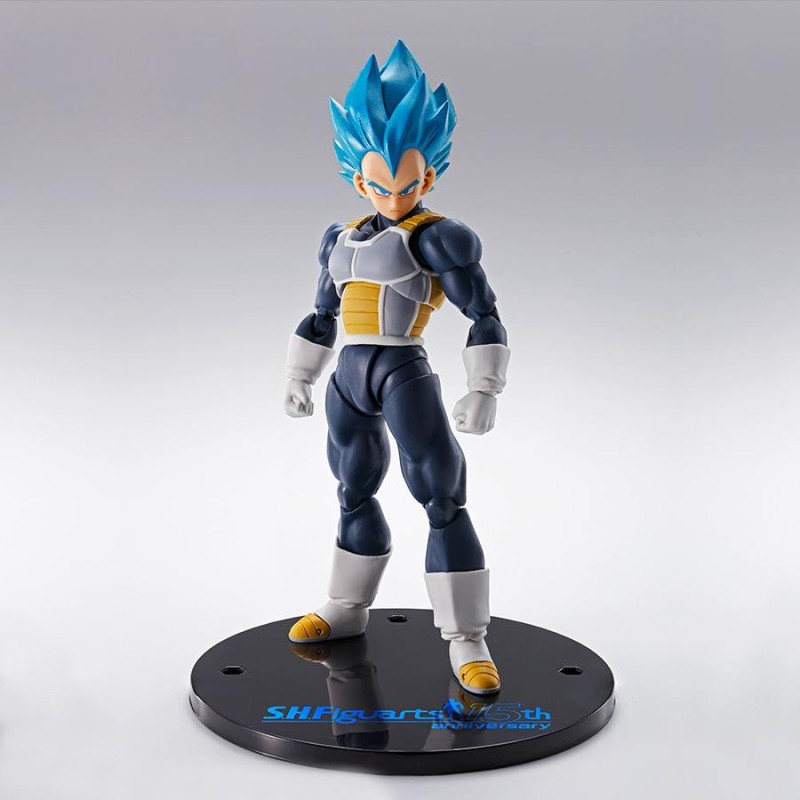 DRAGON BALL SUPER - VEGETA SUPER SAIYAN BLUE - FIGURINE S. H. FIGUARTS 14CM Figurines Bruno Vidéo