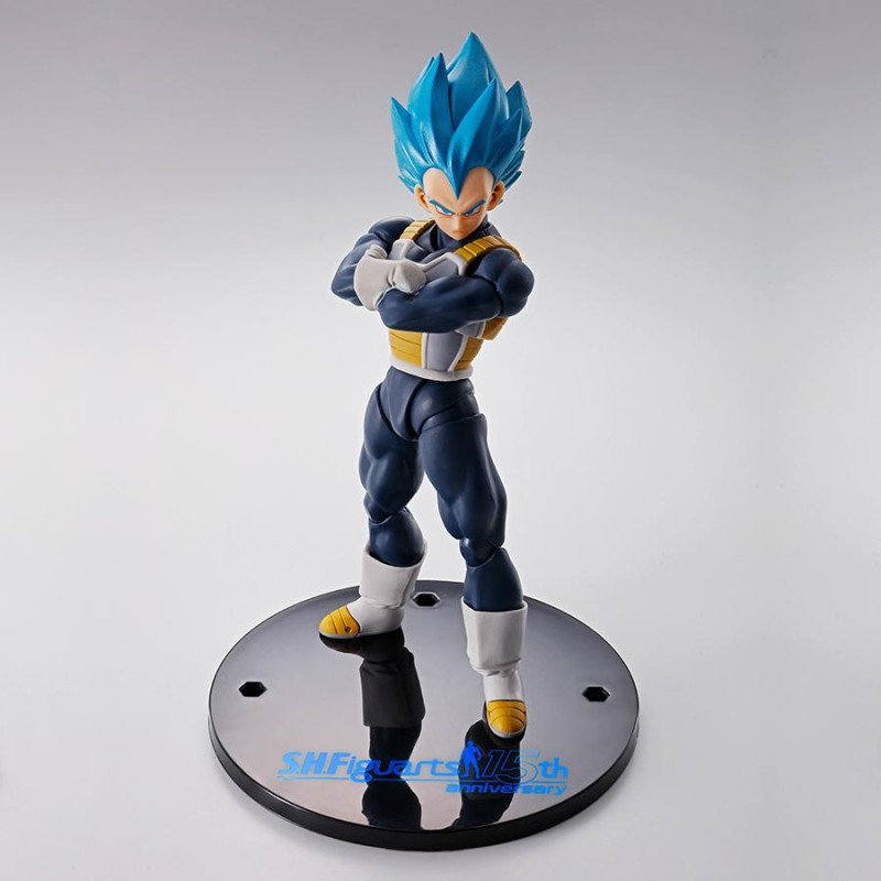 DRAGON BALL SUPER - VEGETA SUPER SAIYAN BLUE - FIGURINE S. H. FIGUARTS 14CM Figurines Bruno Vidéo