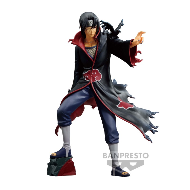 NARUTO SHIPPUDEN - UCHIHA ITACHI - FIGURINE COLOSSEUM 15CM Figurines Bruno Vidéo