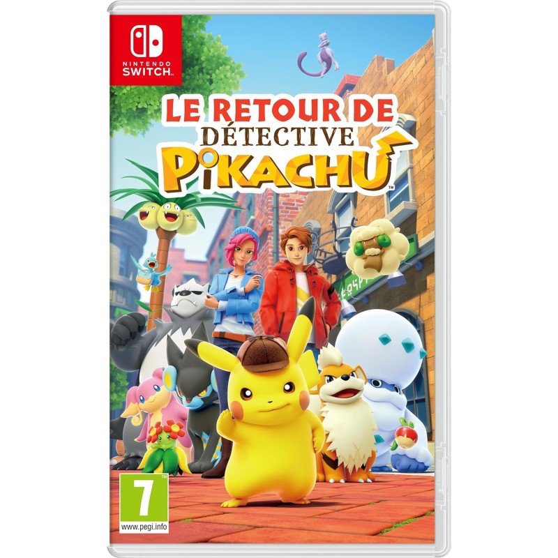 LE RETOUR DE DETECTIVE PIKACHU SWITCH Jeux Switch Bruno Vidéo