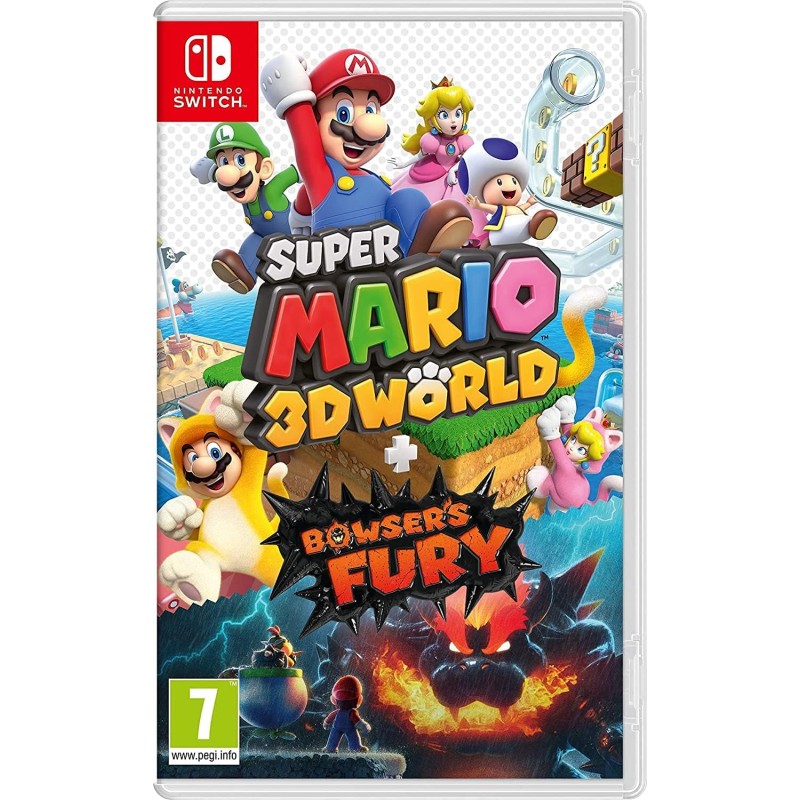 SUPER MARIO WORLD 3D + BOWSER S FURY SWITCH Jeux Switch Bruno Vidéo