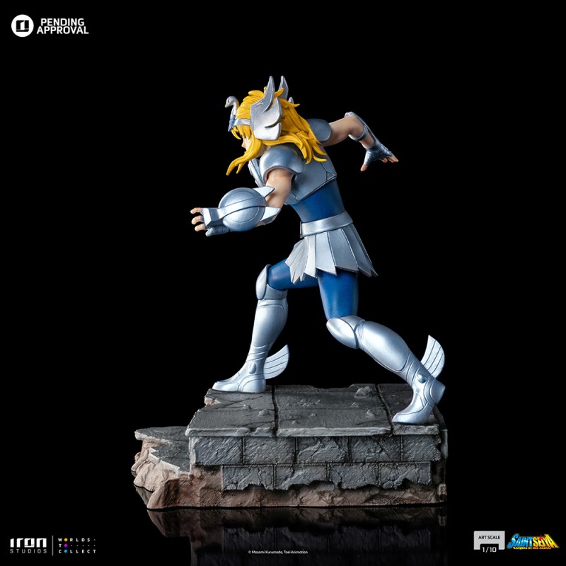 SAINT SEIYA - CYGNUS HYOGA - STATUE ART SCALE 1/10 - 19.20CM Saint Seiya Bruno Vidéo