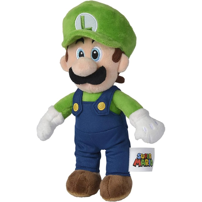 PELUCHE LUIGI 20CM Peluches Bruno Vidéo