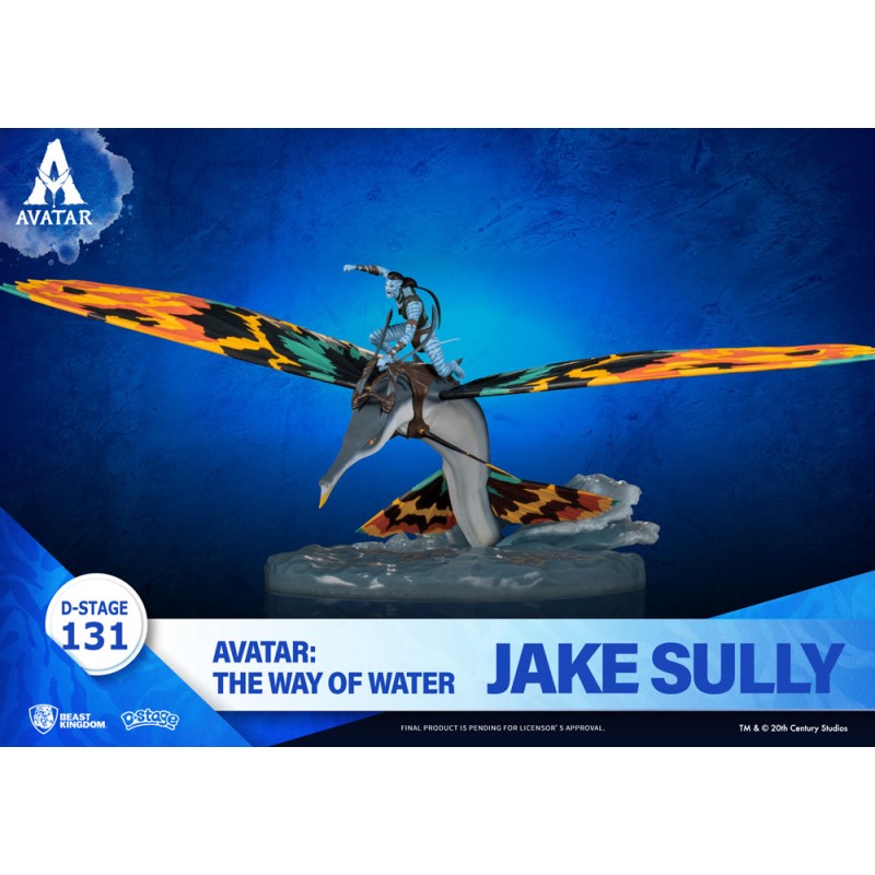 AVATAR LA VOIE DE L EAU - JAKE SULLY - DIORAMA D-STAGE 11CM Cinéma / Série TV Bruno Vidéo