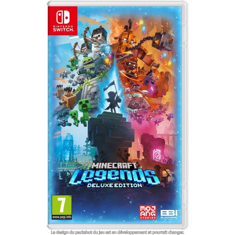 MINECRAFT LEGENDS DELUXE EDITION SWITCH Jeux Switch Bruno Vidéo