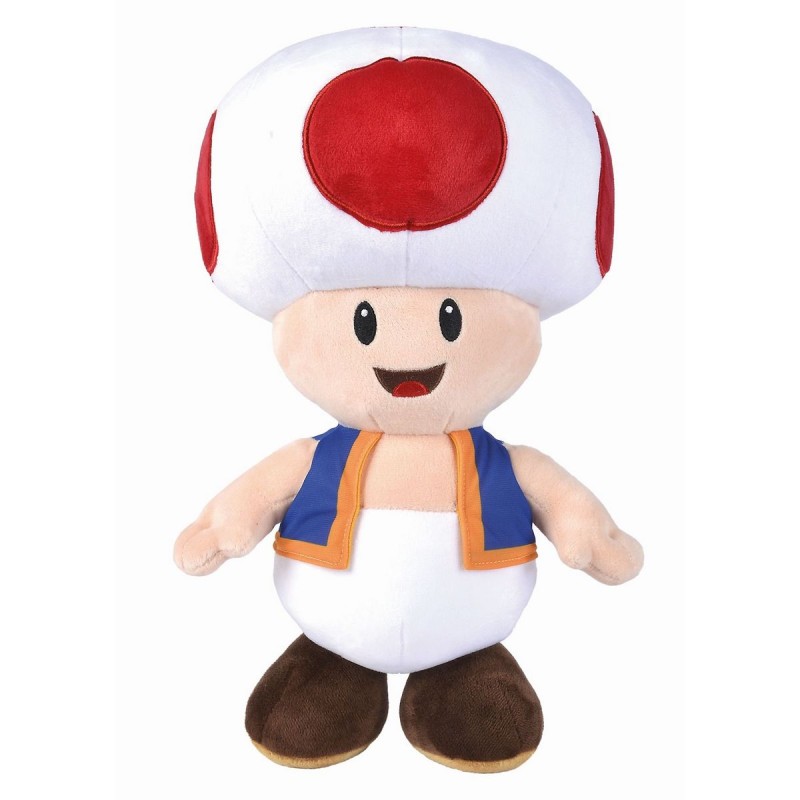 SUPER MARIO - PELUCHE TOAD - 40CM Peluches Bruno Vidéo