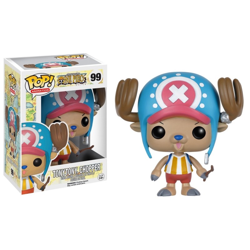 POP ONE PIECE - TONY TONY CHOPPER - 99 Figurines Funko Pop Bruno Vidéo