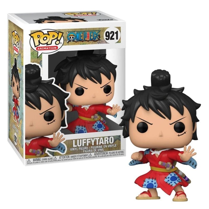 ONE PIECE - POP LUFFY IN KIMONO - 921 Figurines Funko Pop Bruno Vidéo