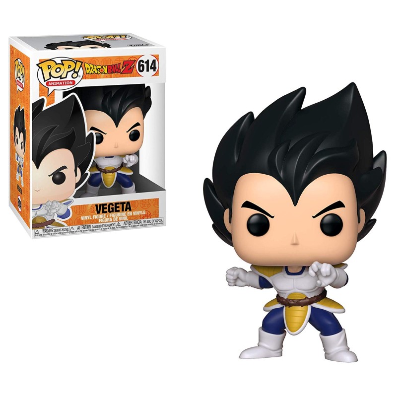 POP DRAGON BALL Z - VEGETA 614 Figurines Funko Pop Bruno Vidéo