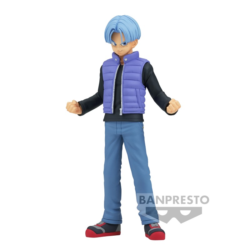 DRAGON BALL SUPER : SUPER HERO - TRUNKS - FIGURINE DXF 15CM Figurines Bruno Vidéo