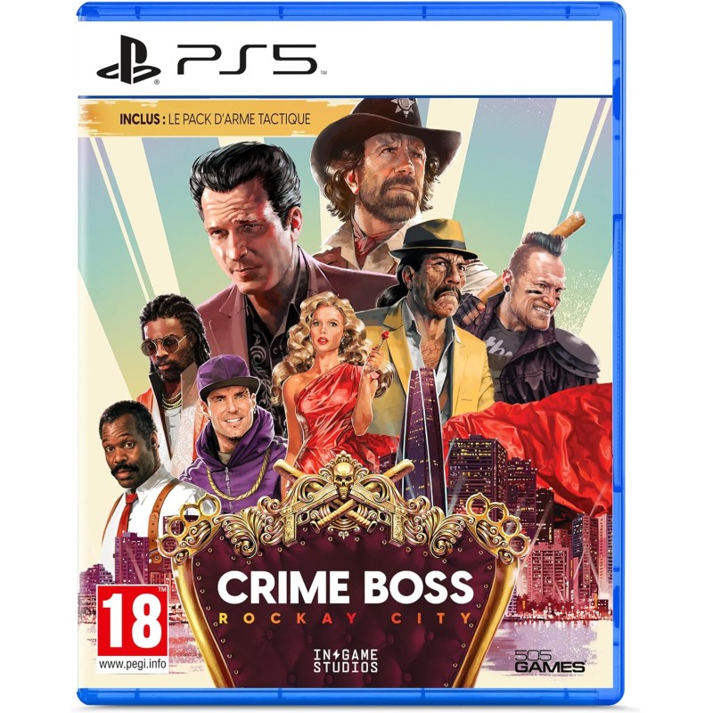 CRIME BOSS ROCKAY CITY PS5 OCCASION JEUX PS5 OCCASION Bruno Vidéo