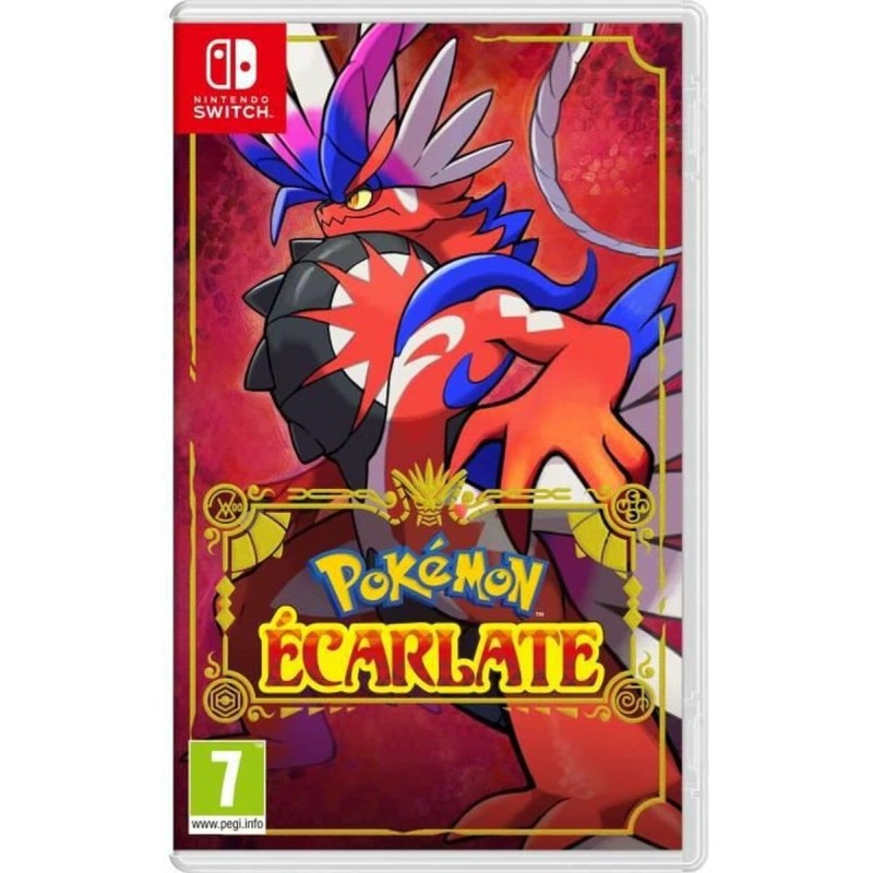 POKEMON ECARLATE SWITCH OCCASION JEUX SWITCH OCCASION Bruno Vidéo