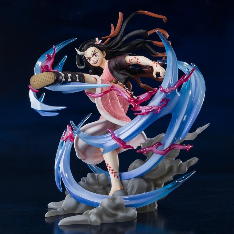 DEMON SLAYER - FIGURINE NEZUKO KAMADO DEMON FORM ADVANCING VER. - FIGUARTS ZERO Figurines Bruno Vidéo