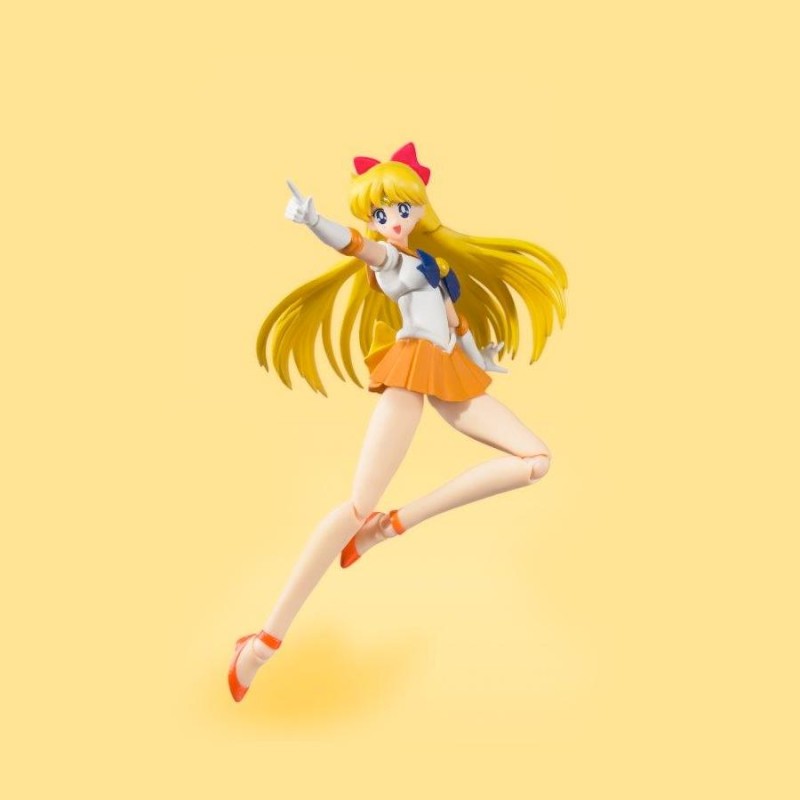 SAILOR MOON - SAILOR VENUS - FIGURINE S.H. FIGUARTS 14CM Figurines Bruno Vidéo