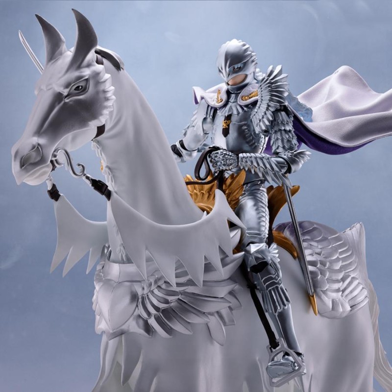 BERSERK - GRIFFITH HAWK OF LIGHT - FIGURINE S. H. FIGUARTS 15CM Figurines Bruno Vidéo