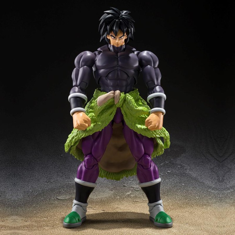 DRAGON BALL SUPER - FIGURINE BROLY SUPER HERO S. H. FIGUARTS Figurines Bruno Vidéo