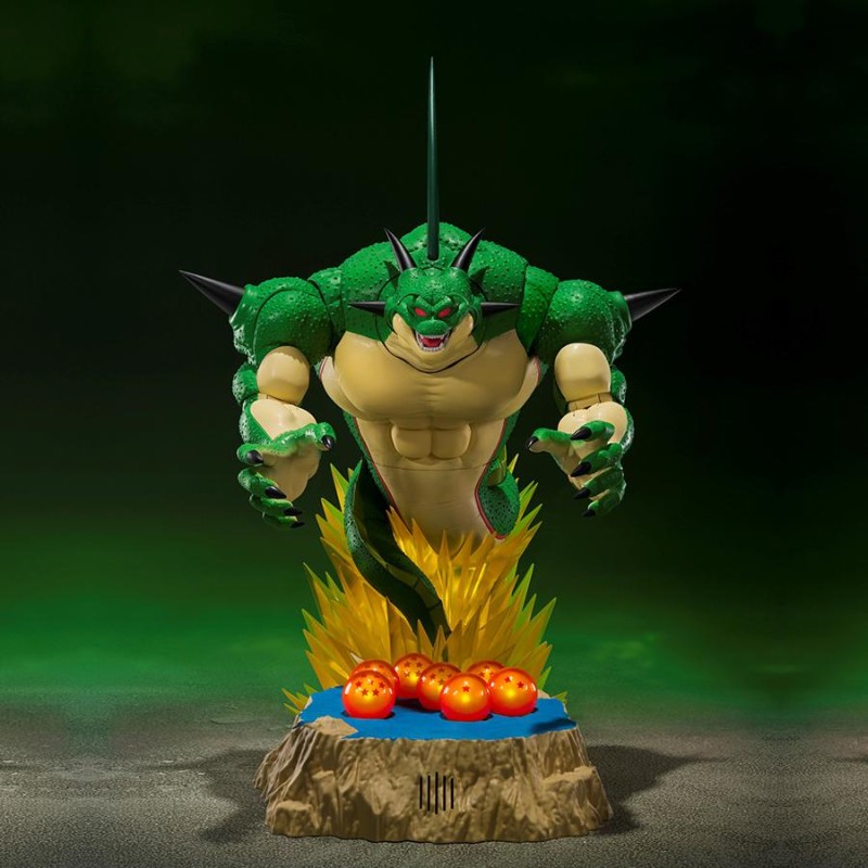 DRAGON BALL Z - PORUNGA & DENDE - SET FIGURINES S. H FIGUARTS 42CM Figurines Bruno Vidéo