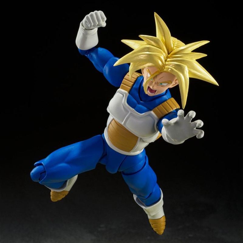 DRAGON BALL Z - FIGURINE SUPER SAIYAN TRUNKS - INFINITE LATENT SUPER POWER - S. H. FIGUARTS Figurines Bruno Vidéo